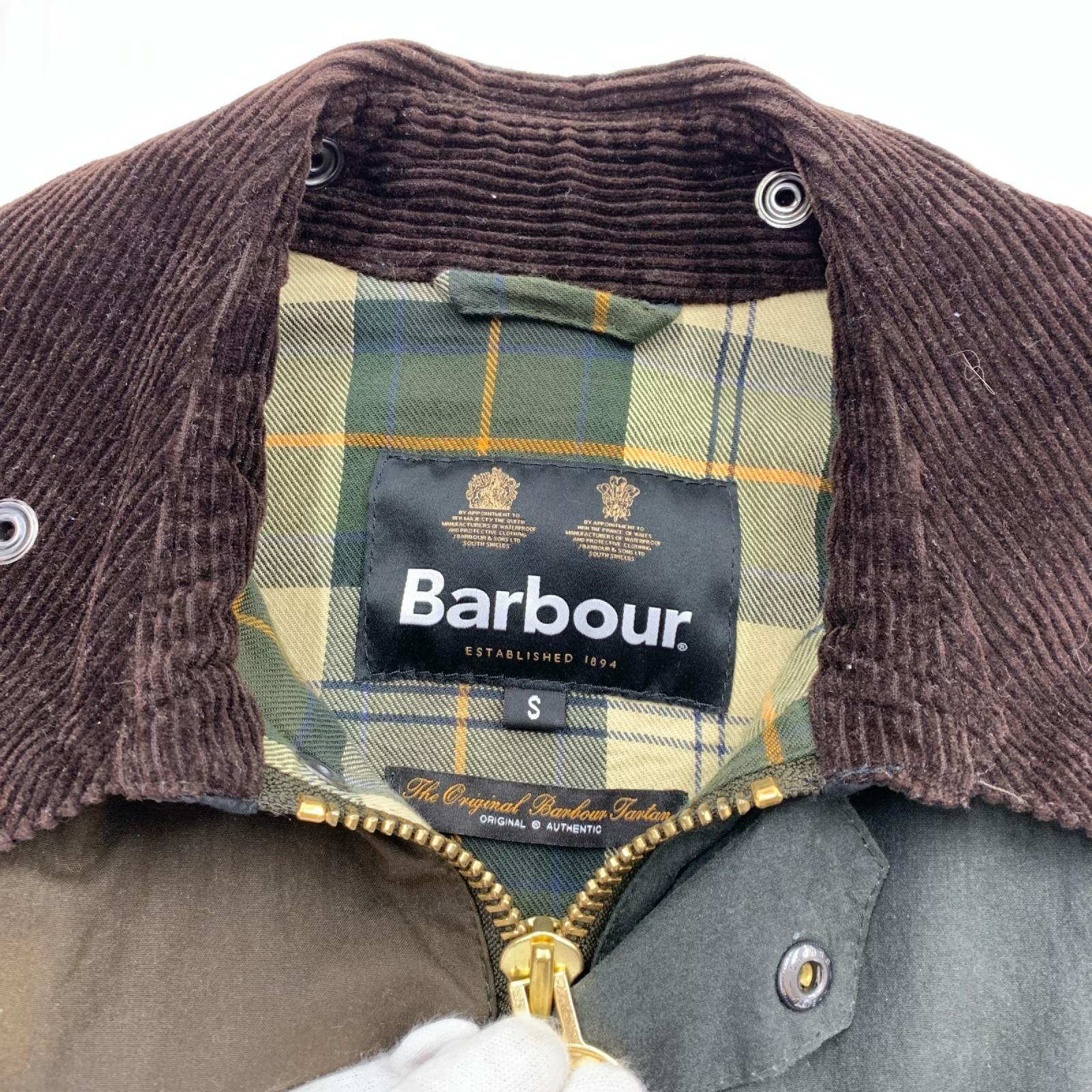 ジャケット Barbour 22AW PATCH SPEY ﾊﾟｯﾁﾜｰｸｽﾍﾟｲｼﾞｬｹｯﾄ M ｸﾞﾘｰﾝ S