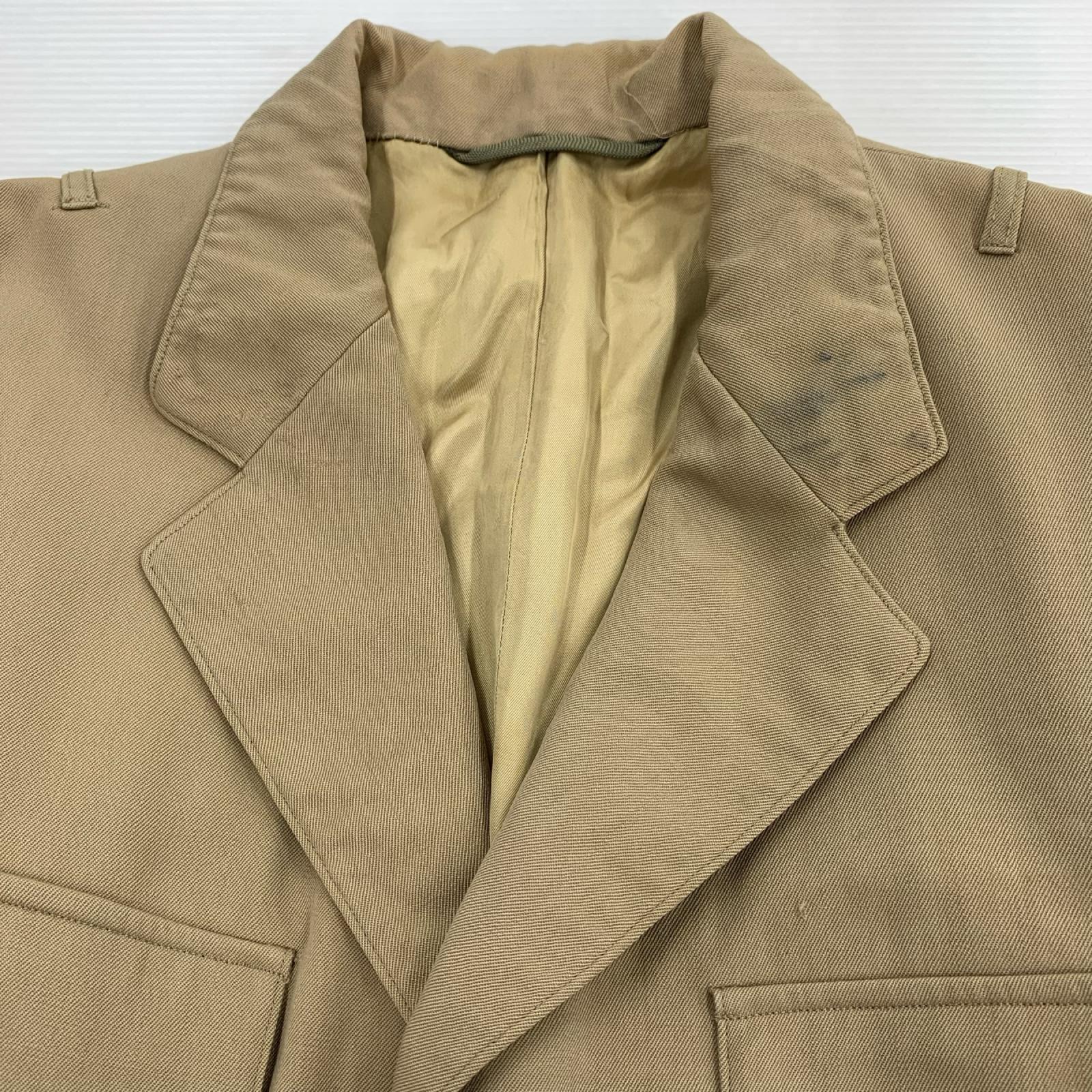 テーラードジャケット U.S.NAVY NAVAL UNIFORM SHOP ﾍﾞｰｼﾞｭ ベージュ
