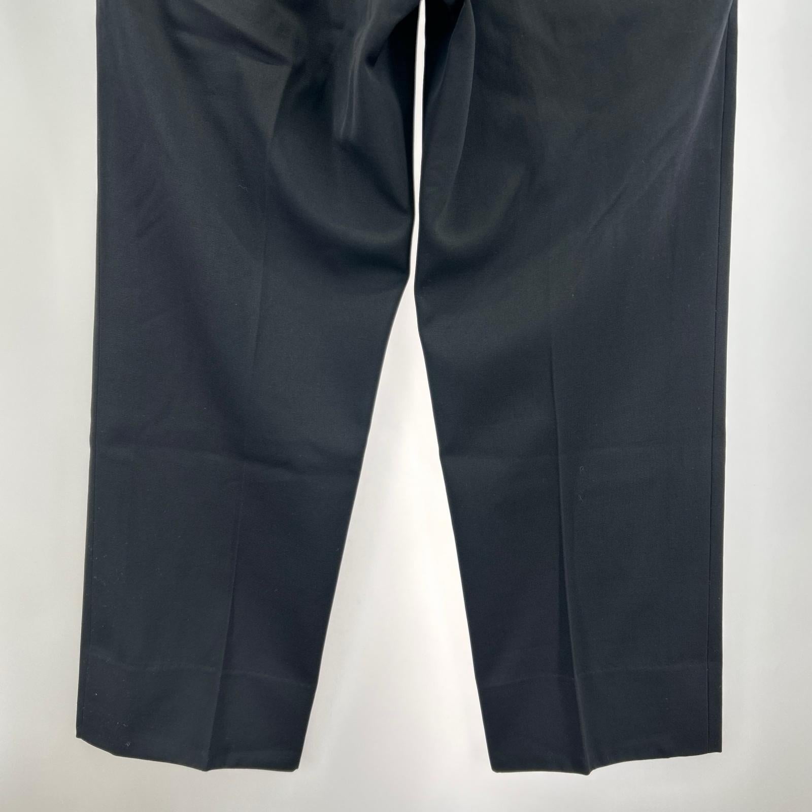 パンツ 60S 2ﾀｯｸｽﾗｯｸｽ TALONｼﾞｯﾌﾟ 黒 (実寸32) ブラック