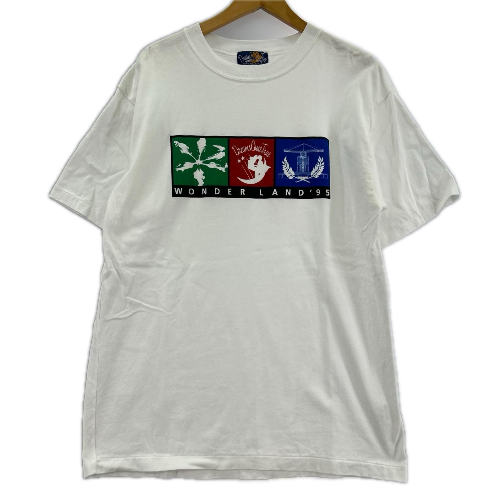 半袖Ｔシャツ 90S DREAMS COME TRUE 白 ホワイト