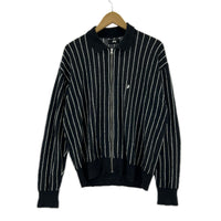 ブルゾン LIGHT WEIGHT LS ZIP POLO/黒/S S ブラック