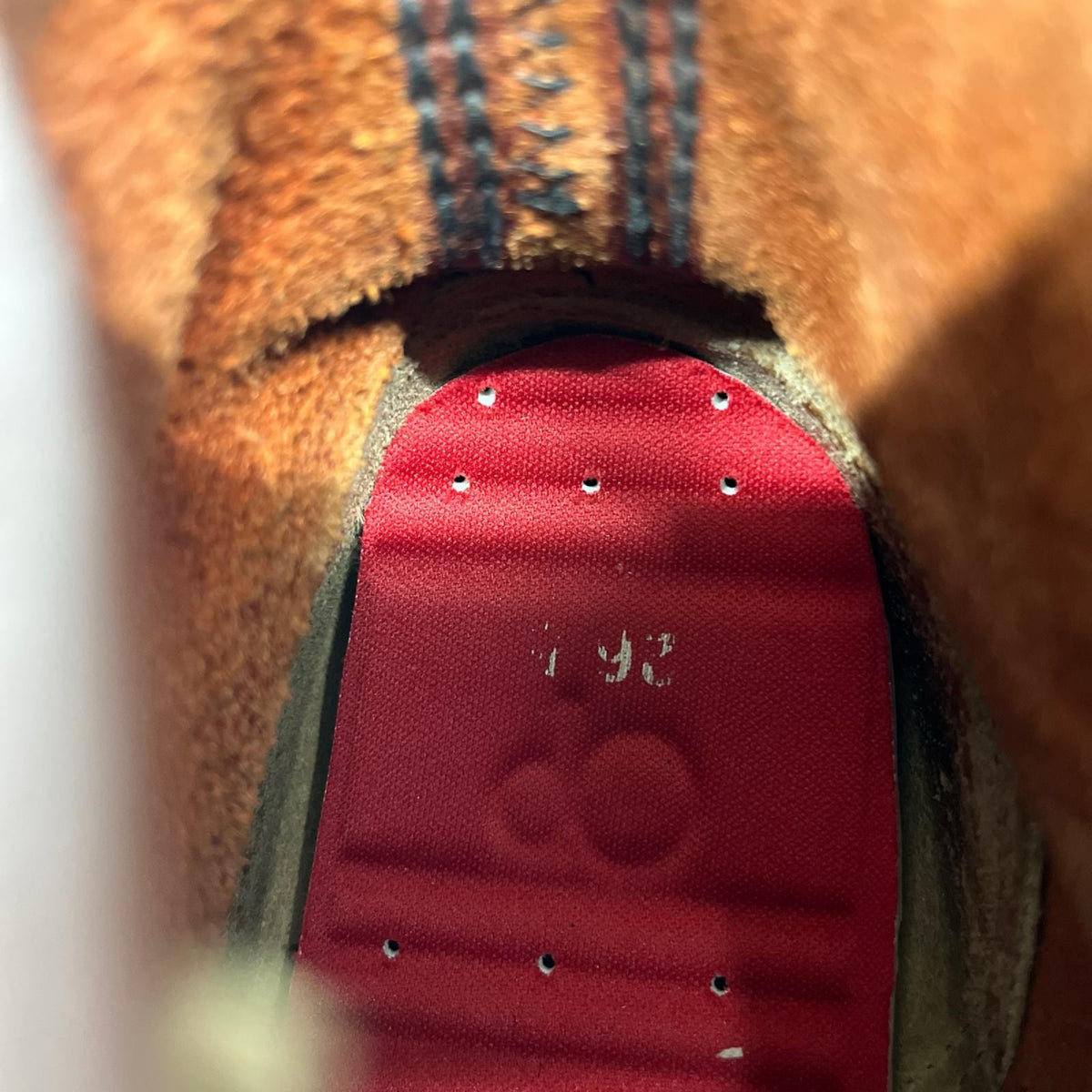 ブーツ 半円犬タグ 875 アイリッシュセッター 茶 7 ブラウン
