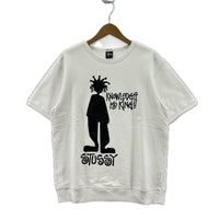 半袖Ｔシャツ ｼｬﾄﾞｰﾏﾝ/ｽｳｪｯﾄ地/半袖/白 M ホワイト