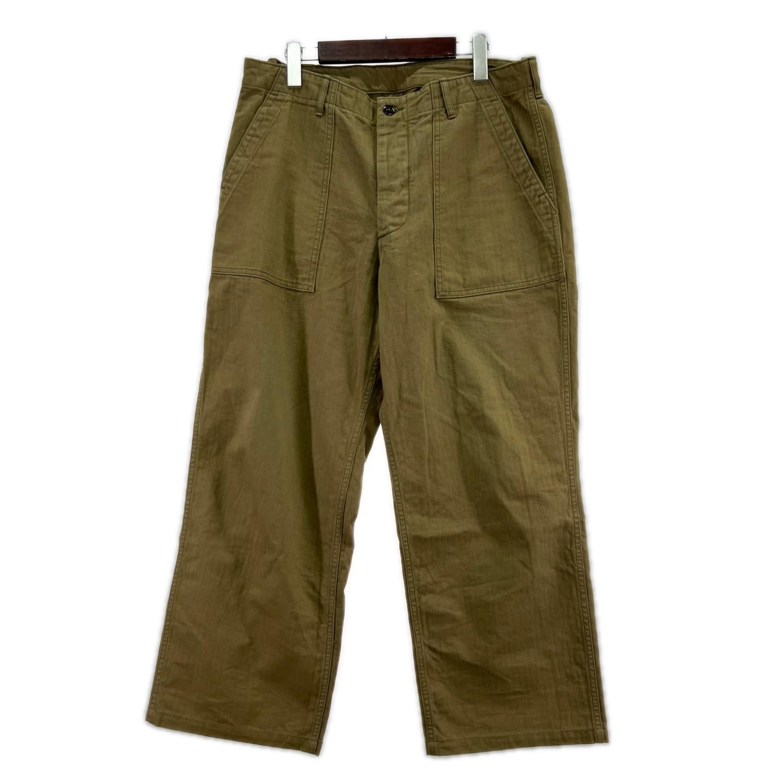 パンツ HBT MILITARY PANTS 36 ブラウン