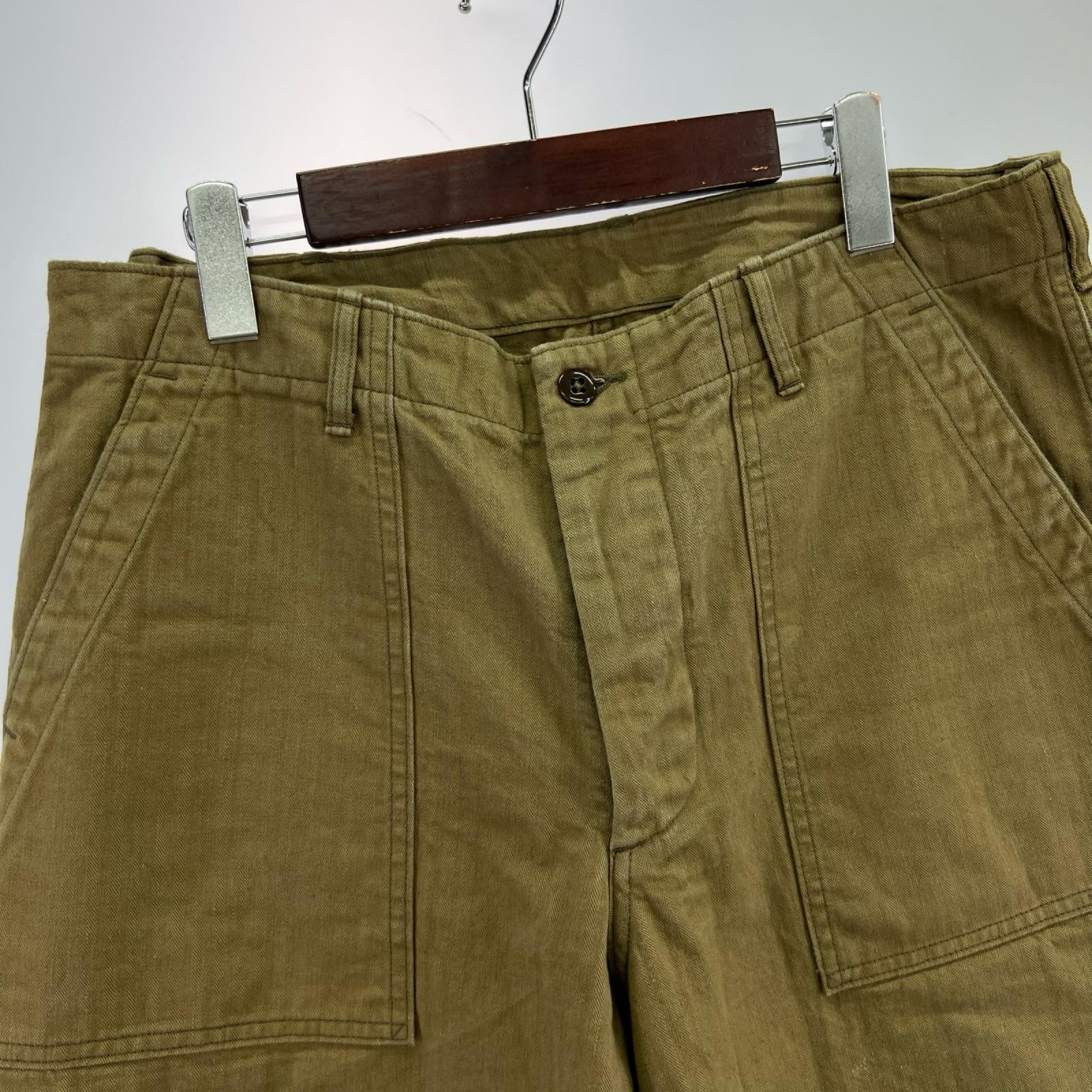 パンツ HBT MILITARY PANTS 36 ブラウン
