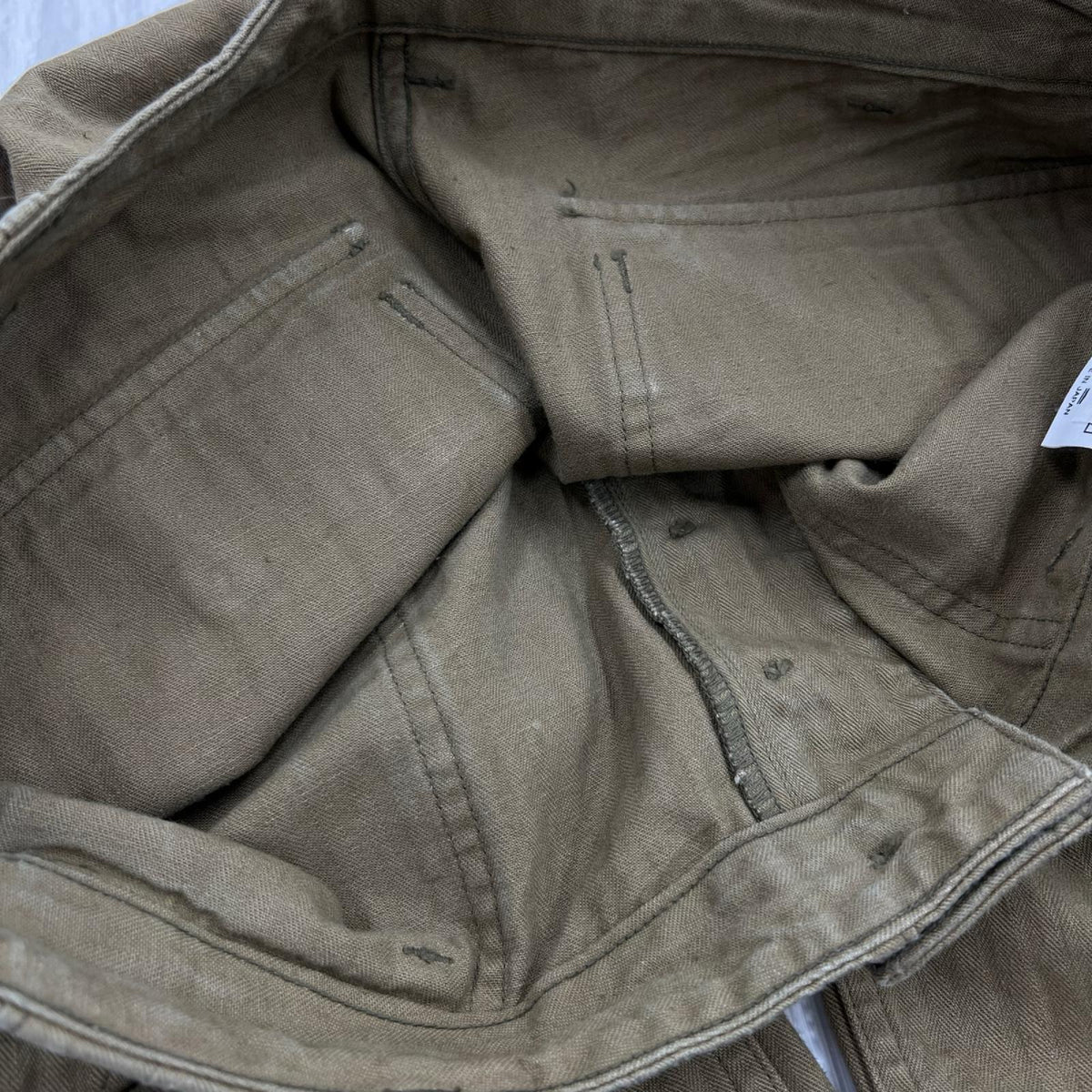 パンツ HBT MILITARY PANTS 36 ブラウン