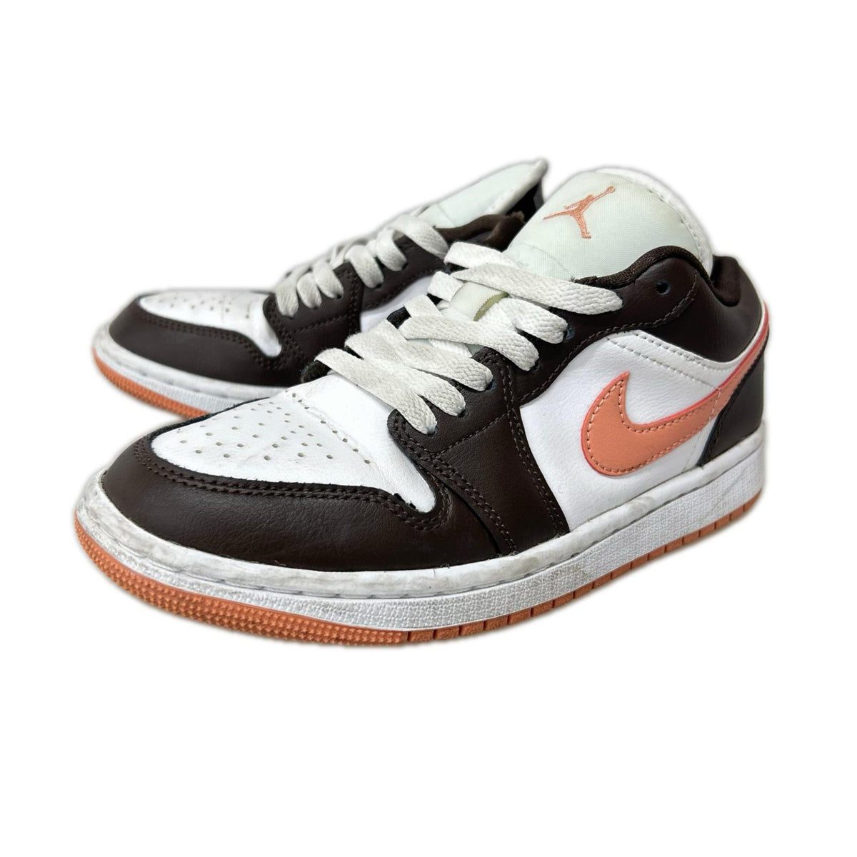 シューズ AIR JORDAN 1 LOW Dark Brown 23.0 23cm (US5 UK4 1/2 EU36)