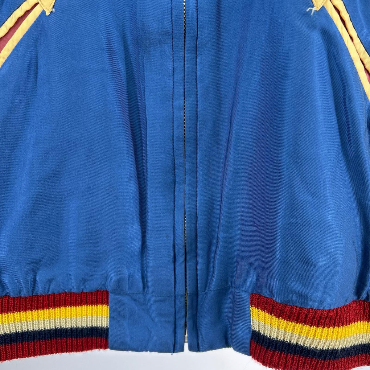 ブルゾン ﾘﾊﾞｰｼﾌﾞﾙｽｶｼﾞｬﾝ BLU/GRN (L) L