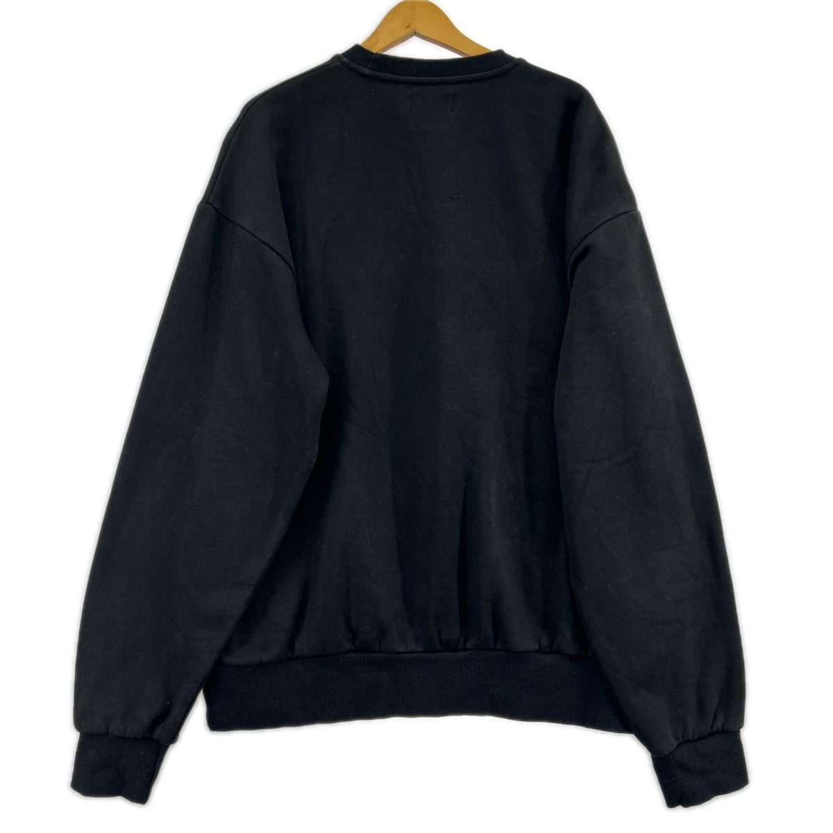 スウェット BUTTER ｾﾝﾀｰﾛｺﾞ 黒 (XL) ブラック