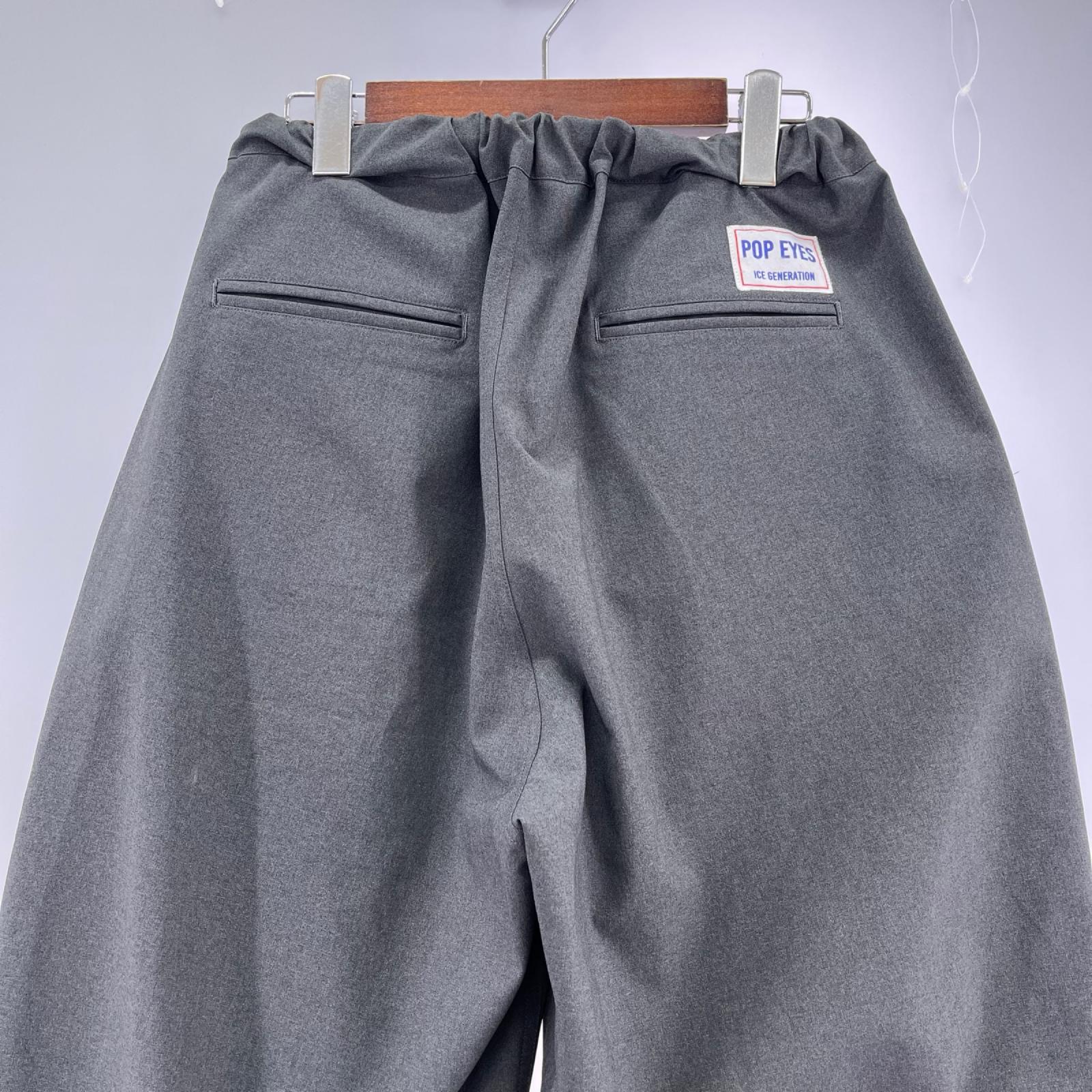 パンツ POP EYES PPE EASY SLACKS M グレー