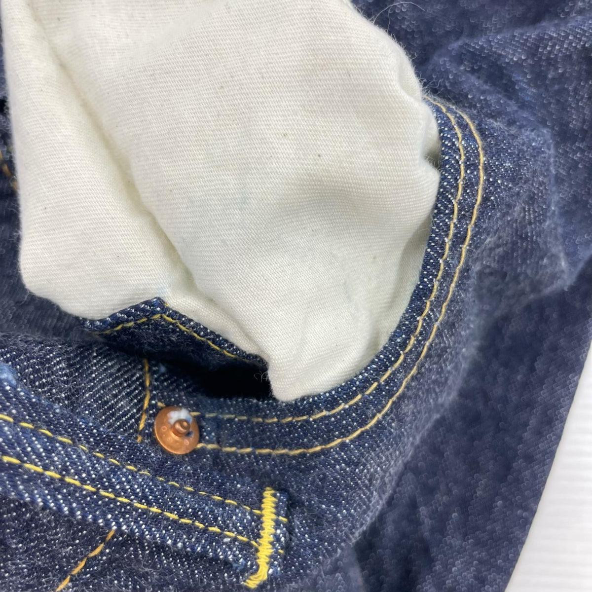 デニムパンツ 1101 Wide Denim/ﾌﾞﾙｰ 33 ブルー