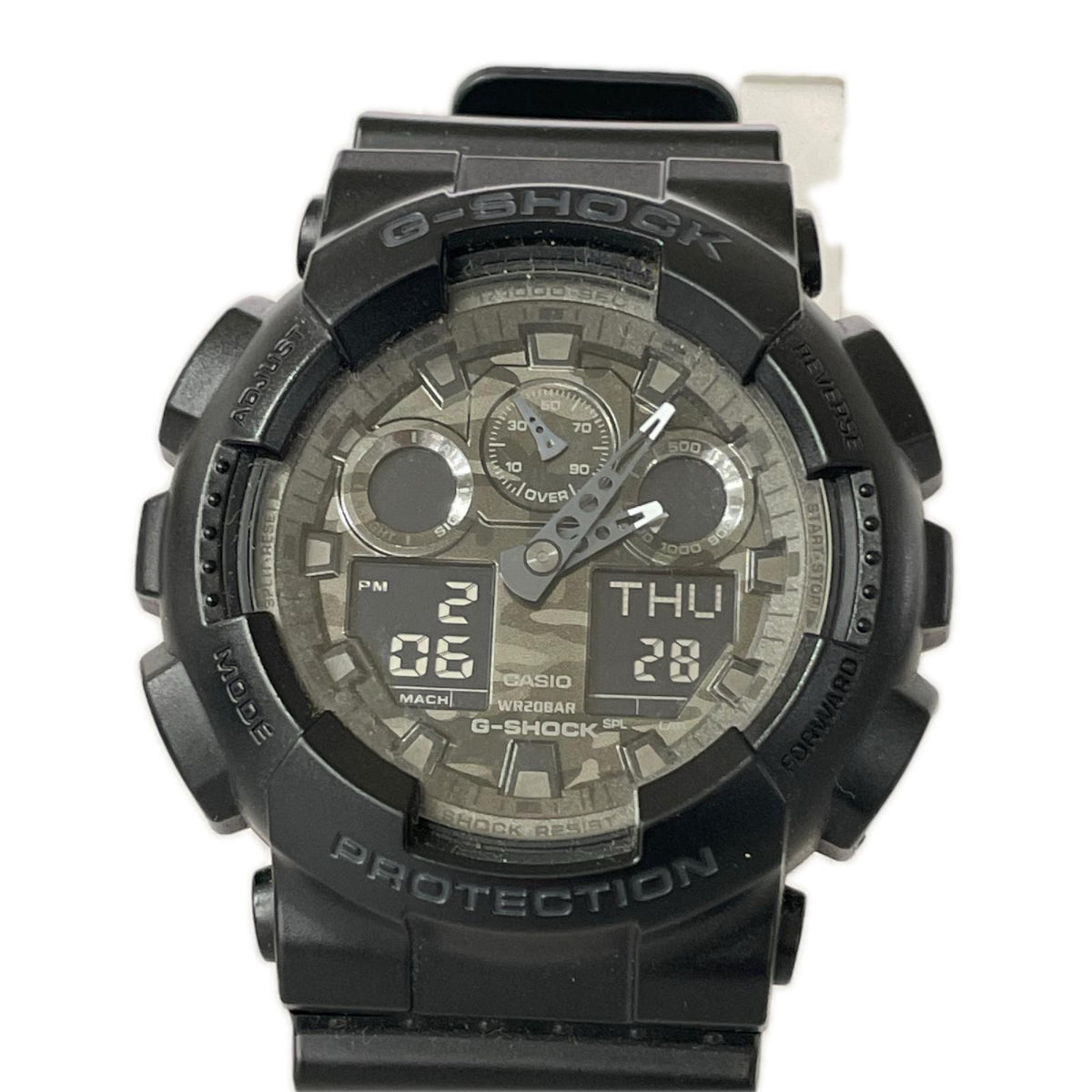 腕時計 GA-100CF-1AJF ﾌﾞﾗｯｸ ブラック