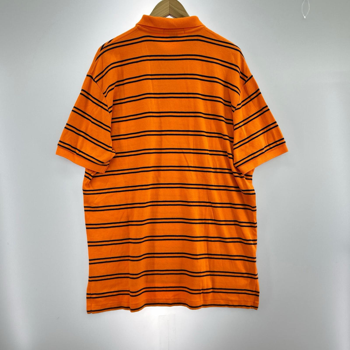 ポロシャツ 90s BorderCottonPolo L ORG L