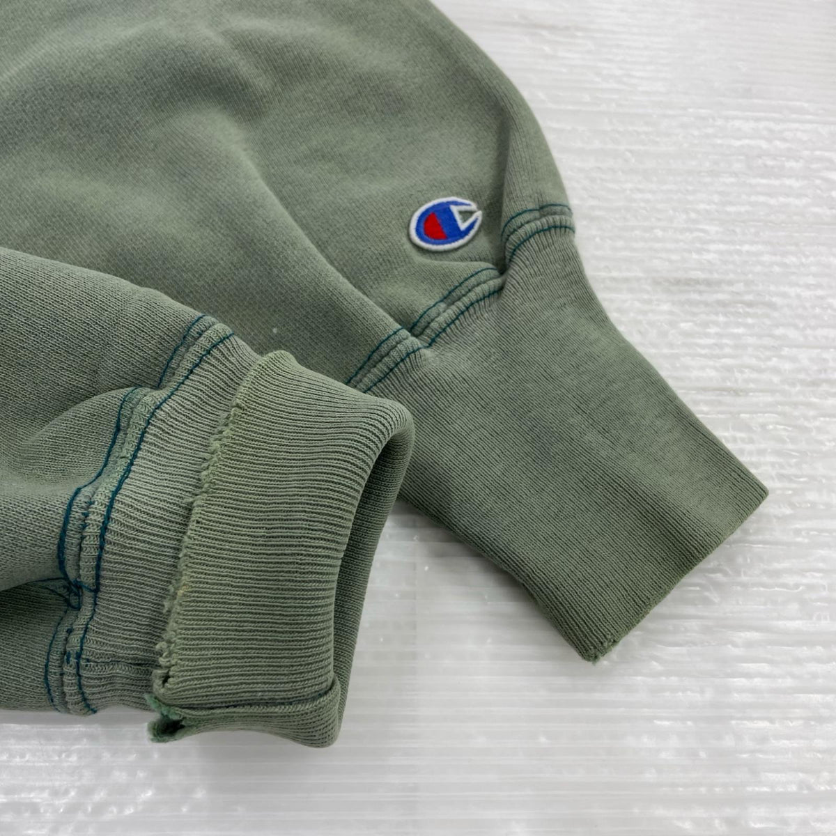 スウェット reverse weave 90s IOWA 緑 L L グリーン