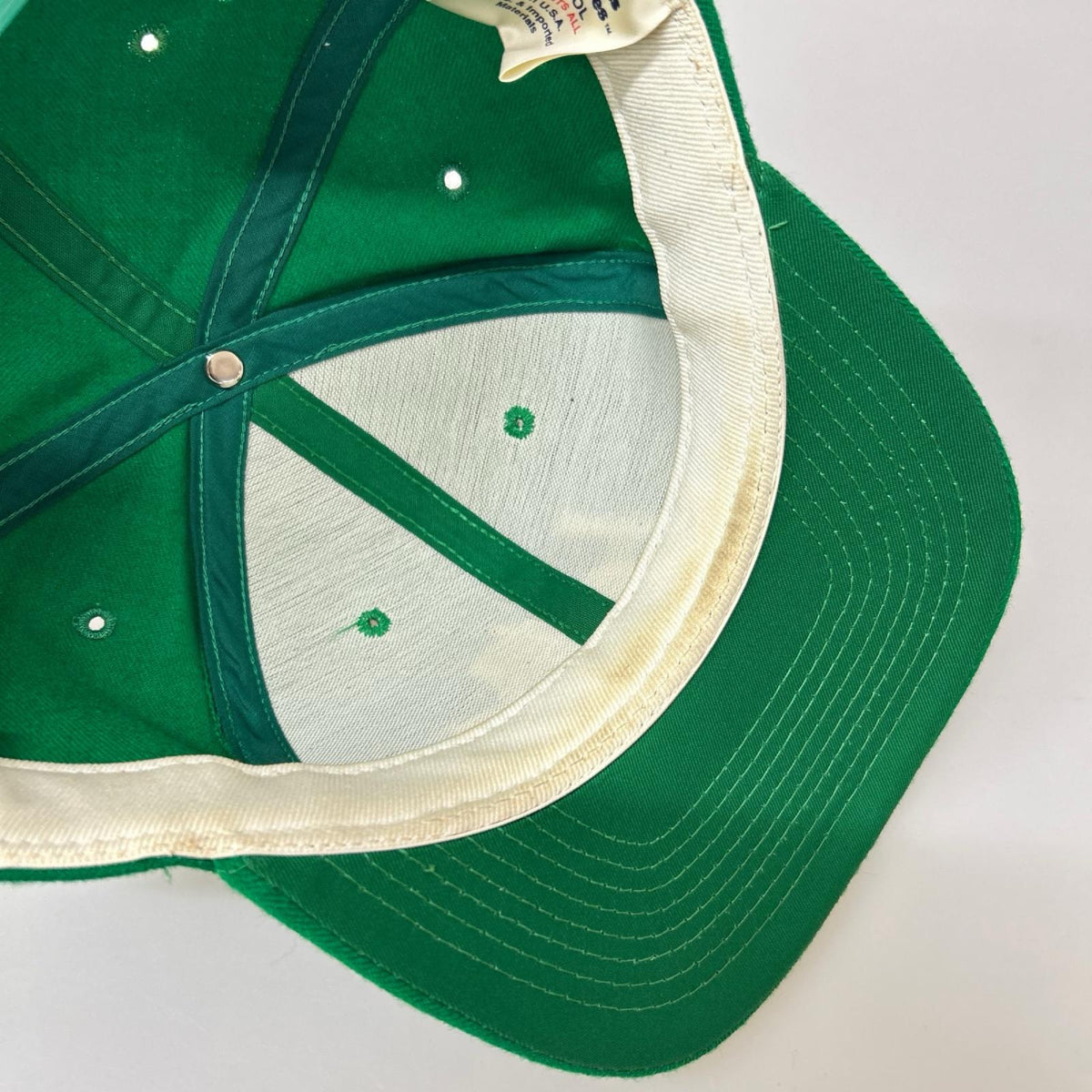 キャップ 90s sports specialties NY Jets 緑 グリーン