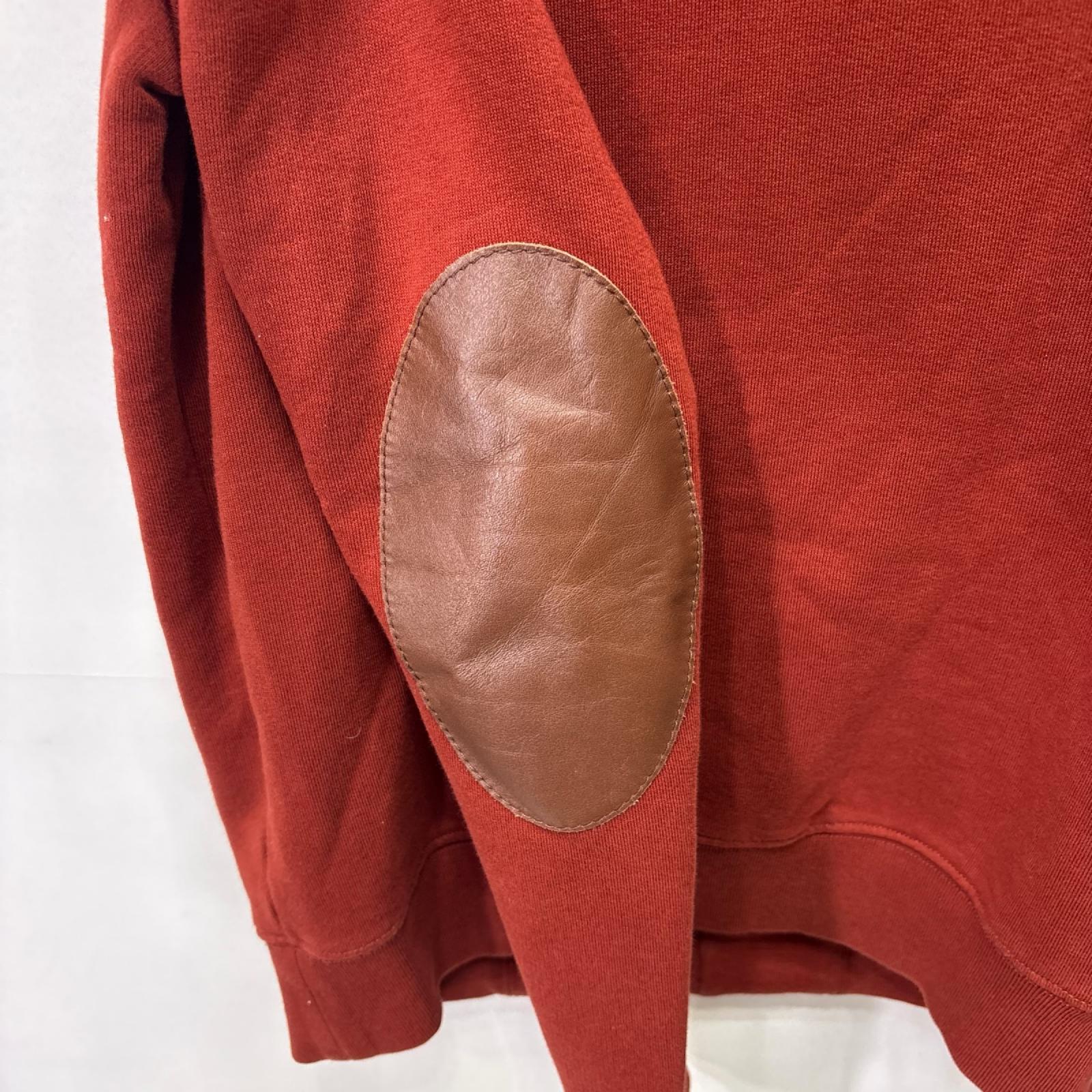 カーディガン 16AW/ｶﾞﾘｱｰﾉ期/ｴﾙﾎﾞｰﾊﾟｯﾁｽｳｪｯﾄﾌﾞﾙｿﾞﾝ 44 オレンジ