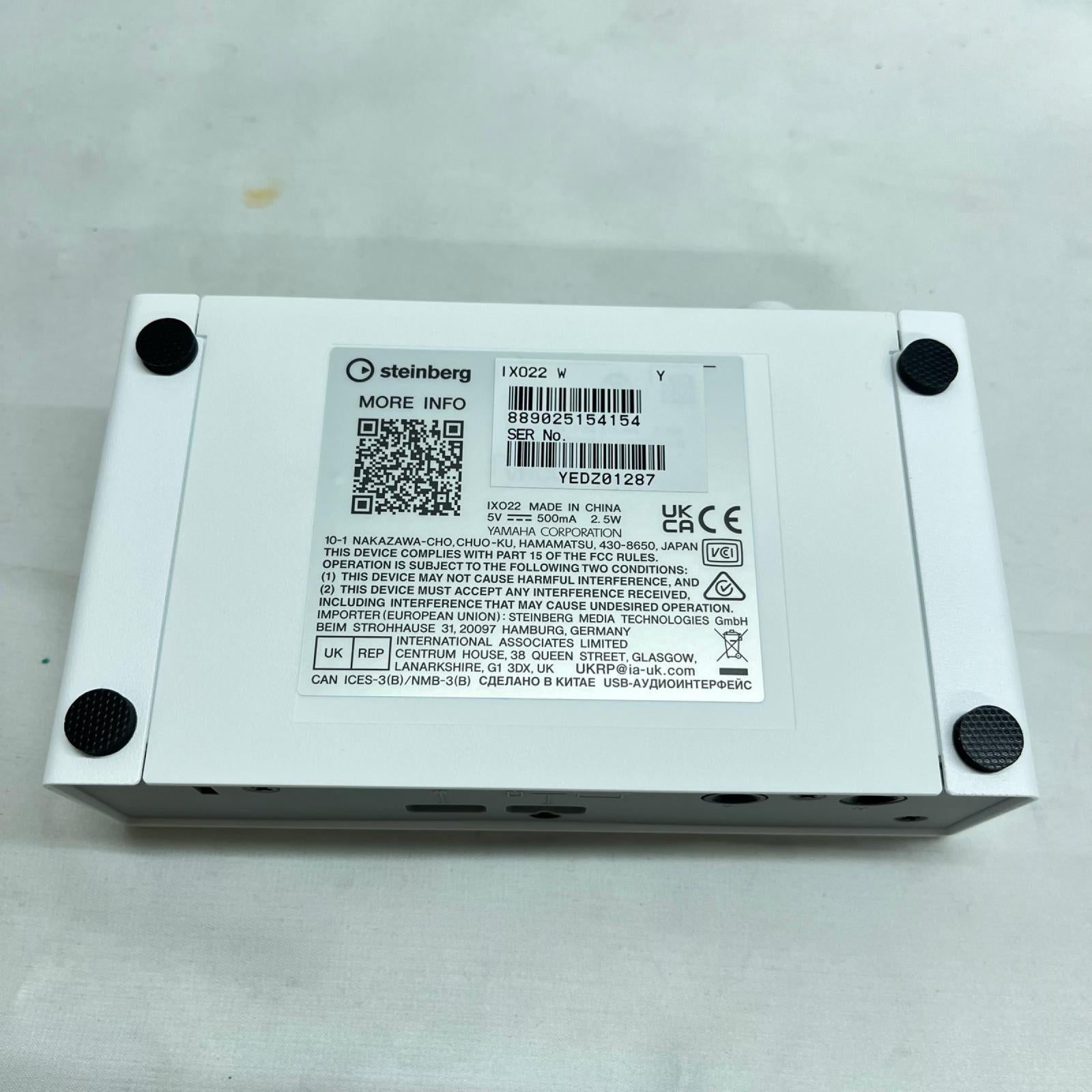 Steinberg IXO22 USBｵｰﾃﾞｨｵｲﾝﾀｰﾌｪｲｽ Steinberg オーディオ機器