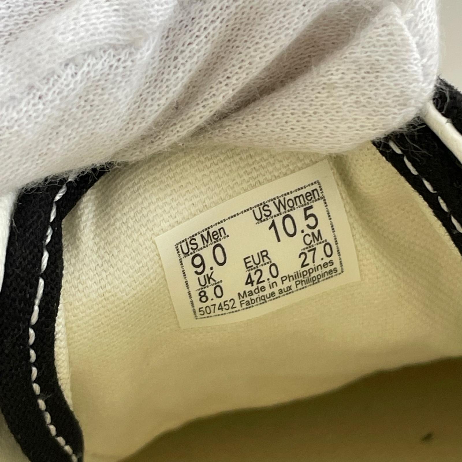 スニーカー VANS OTW ERA 59 507452 黒 (27) 27cm (US9 UK8 1/2 EU44) ブラック