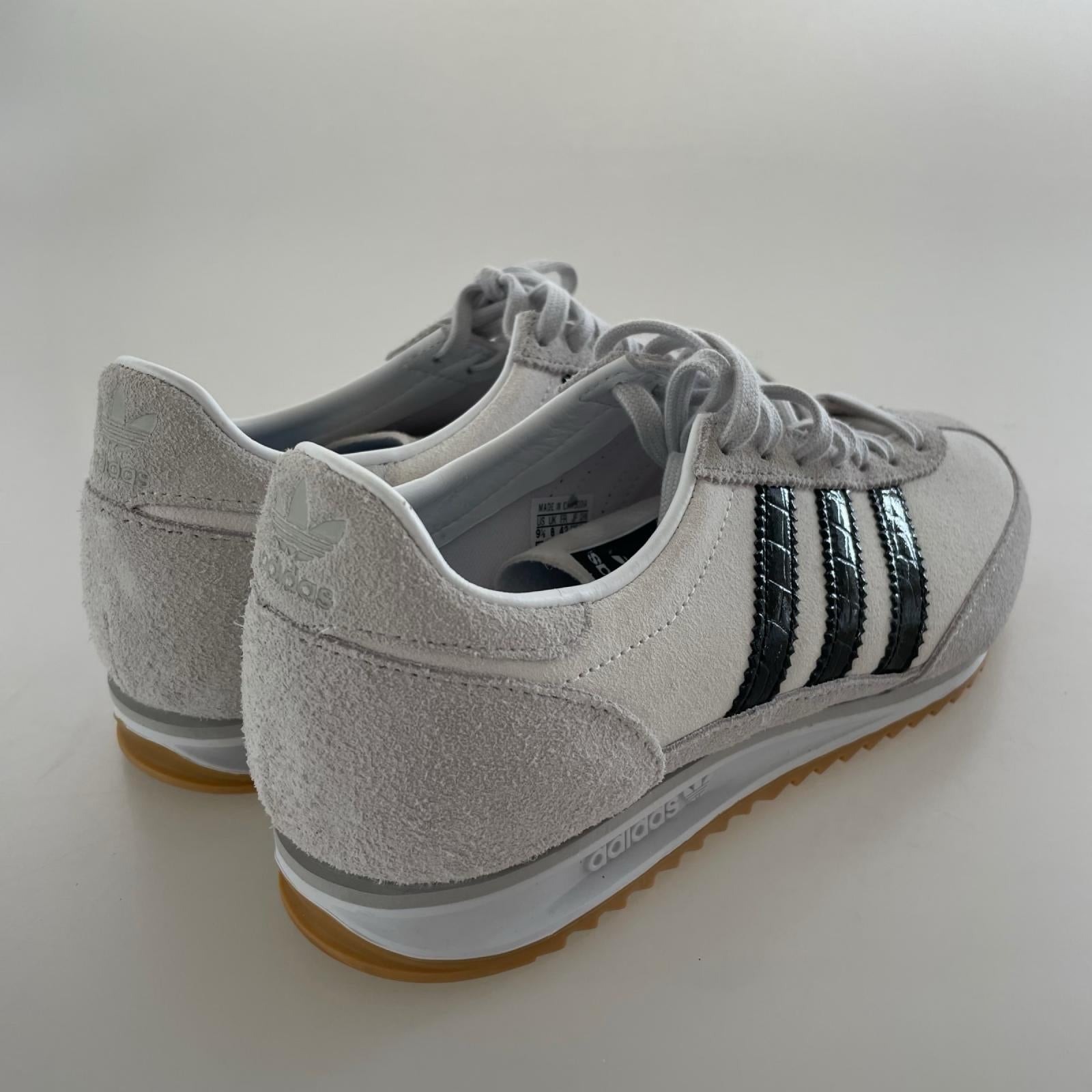 スニーカー adidas SL 72 OG Safari監修 JQ9637 ｸﾞﾚｰ (26.5) 26.5cm (US8 1/2 UK8 EU43) ホワイト