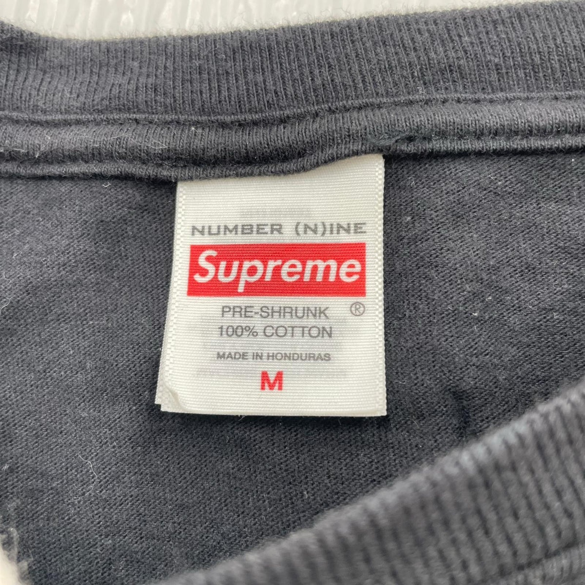 半袖Ｔシャツ Numbernine Manson Tee 黒 M M ブラック