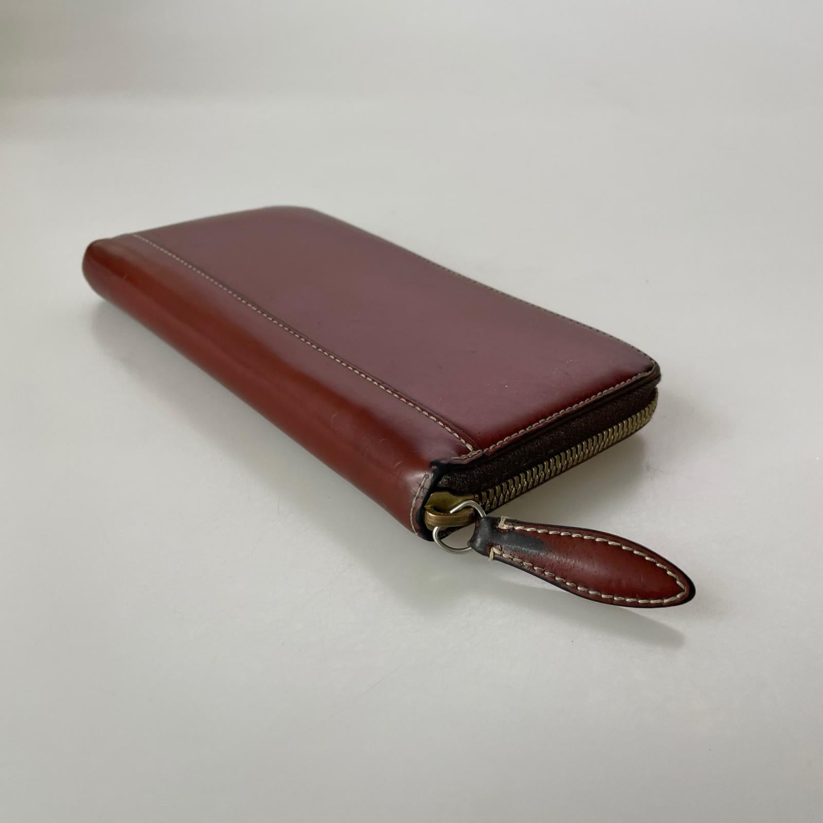 長財布 The Warmthcrafts-Manufacture ブラウン