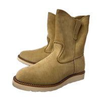 ブーツ 25年製 8168 PECOS HAWTHORNE (US8.5E) スウェード ベージュ 26.5cm (US8 1/2 UK8 EU43) ベージュ