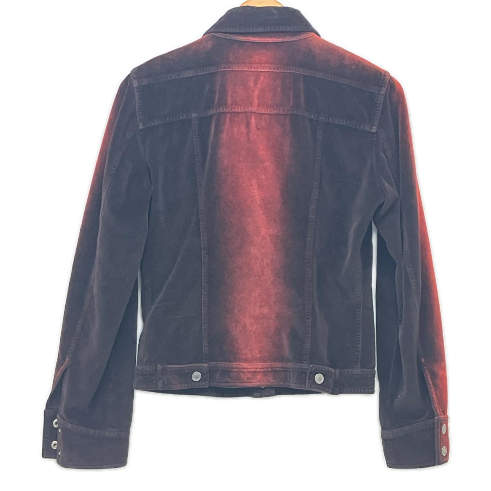 ブルゾン CLAUDE MONTANA blu ｸﾞﾗﾃﾞｰｼｮﾝ ﾍﾞﾛｱｼﾞｬｹｯﾄ 40 ﾚｯﾄﾞ 40 レッド