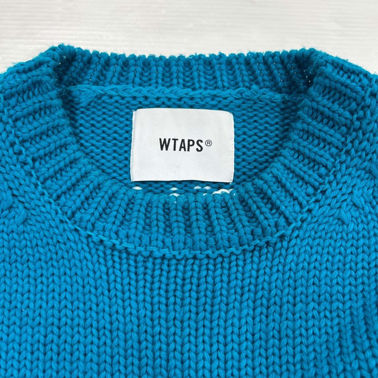 ニット INGREDIENT SWEATER POLY 厚手 ﾌﾞﾙｰ (2) 2 ブルー