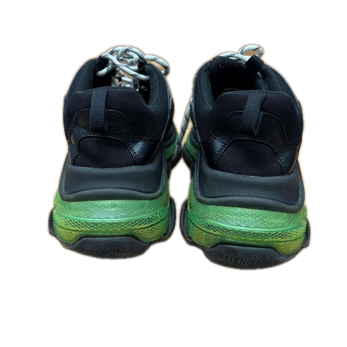 Triple S 黒緑 (29.0cm) 541624