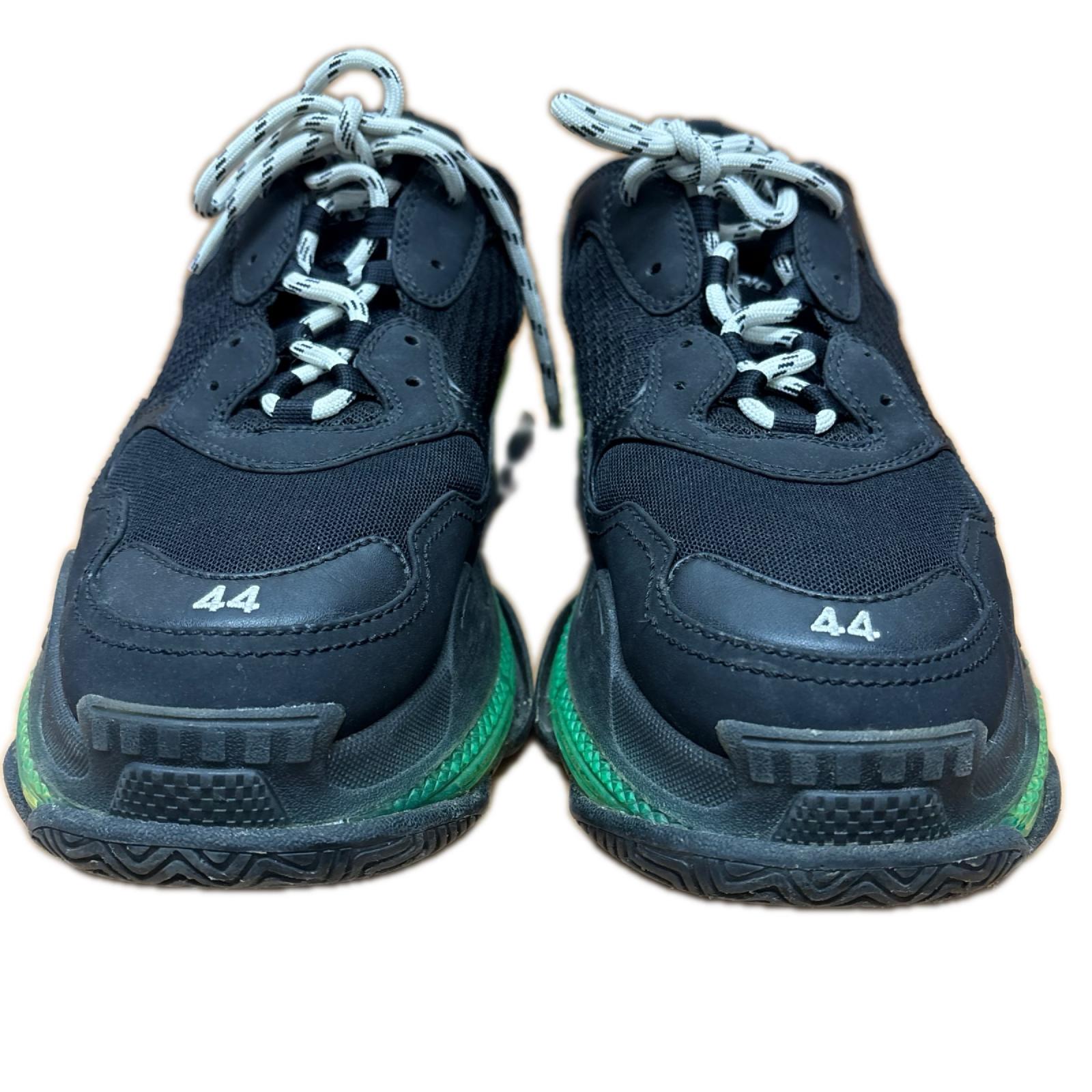 Triple S 黒緑 (29.0cm) 541624