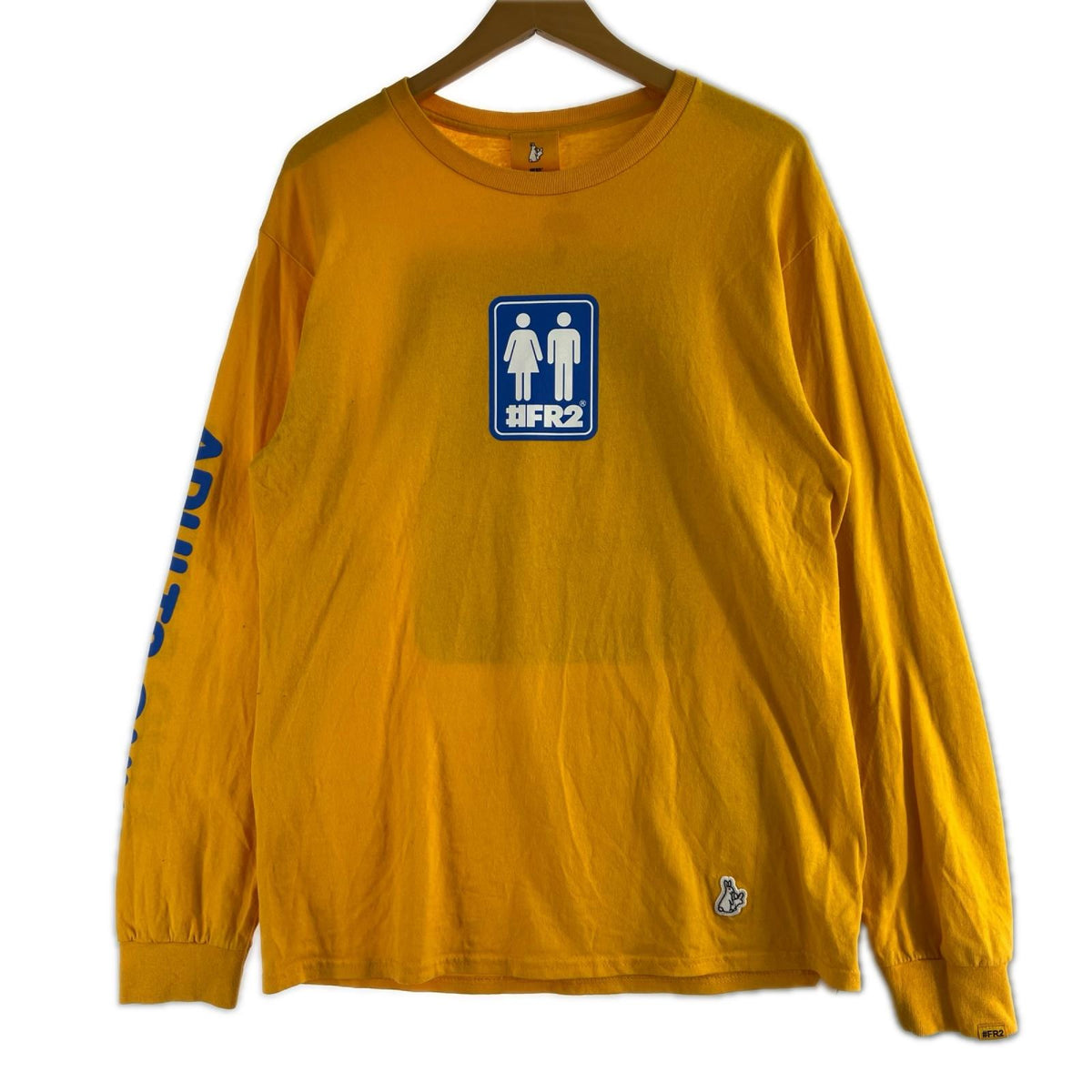 長袖Ｔシャツ ｲｴﾛｰ M M イエロー