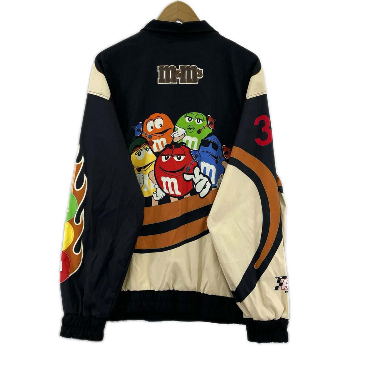 ジャケット m&m's ﾚｰｼﾝｸﾞｼﾞｬｹｯﾄ