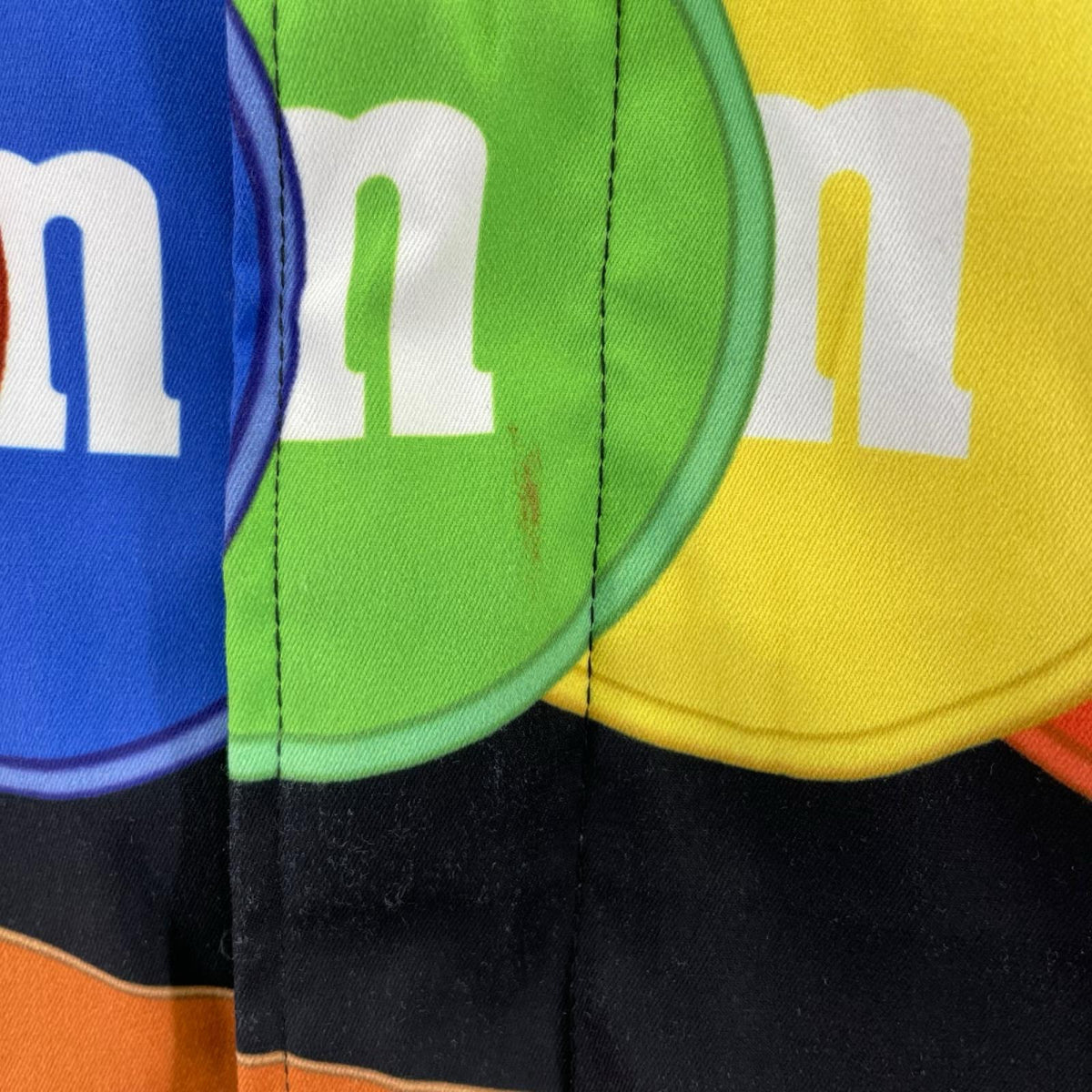 ジャケット m&m's ﾚｰｼﾝｸﾞｼﾞｬｹｯﾄ