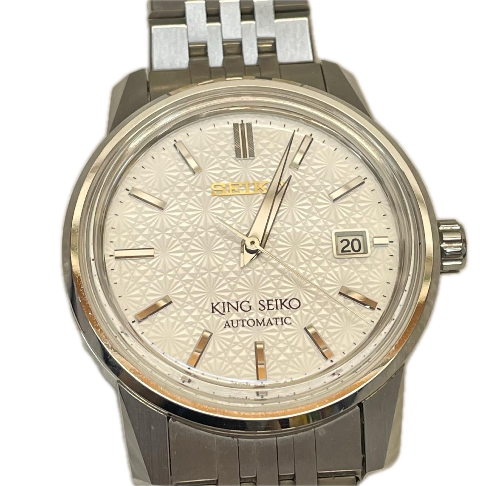 腕時計 KING SEIKO SDKA009 6L35-00H0 110周年記念モデル シルバー