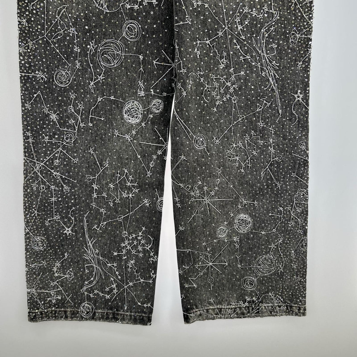 デニムパンツ Birth Of Royal Child 20K Zodiac Diamond M グレー