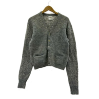 カーディガン TOWNCRAFT ﾓﾍｱｶｰﾃﾞｨｶﾞﾝ M グレー