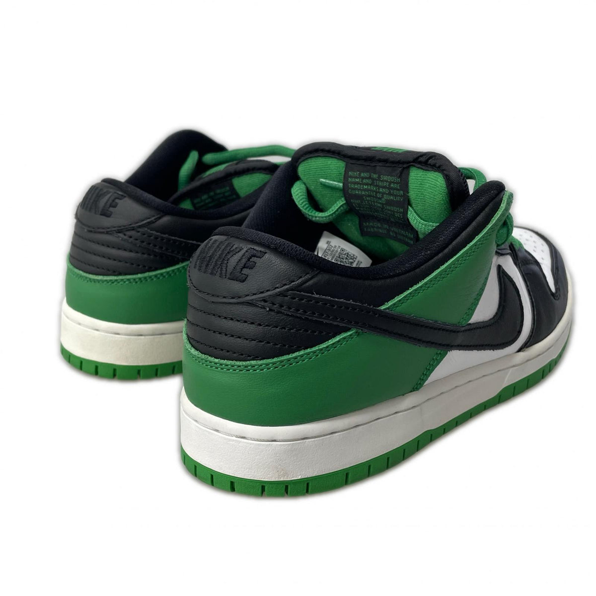 スニーカー SB Dunk Low Pro Black and Classic Green 27.5cm (US9 1/2 UK9 EU45)