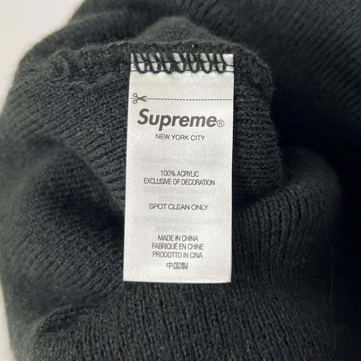 ニットキャップ Glitter Beanie ﾌﾞﾗｯｸ ブラック