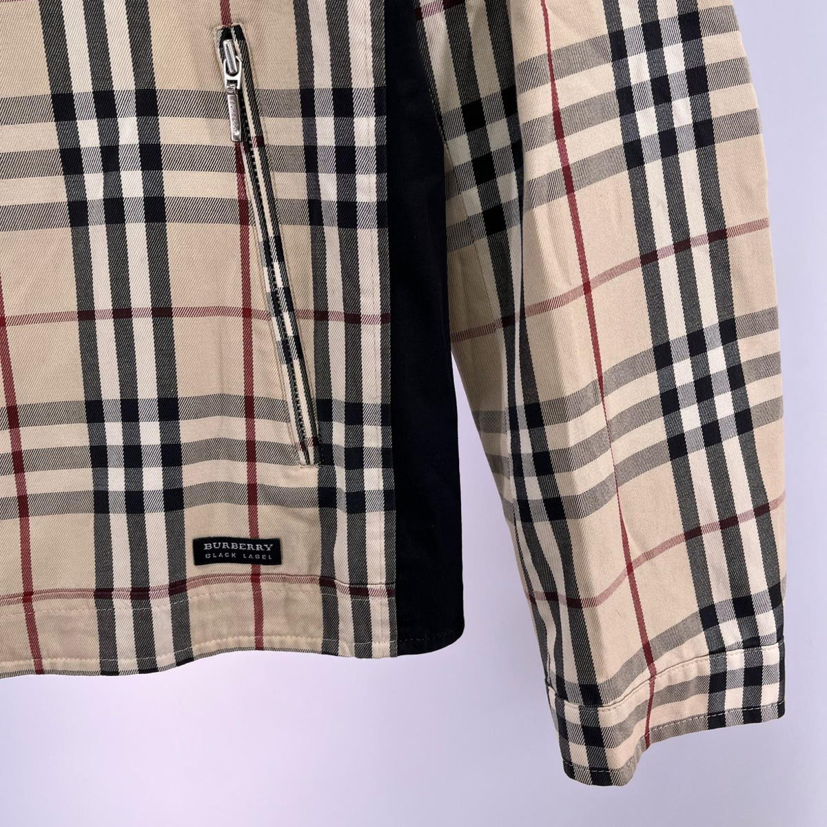 ジャケット BURBERRY BLACK LABEL ﾉﾊﾞﾁｪｯｸﾌﾞﾙｿﾞﾝ ﾍﾞｰｼﾞｭ BMP91-106-42 (L) L ベージュ