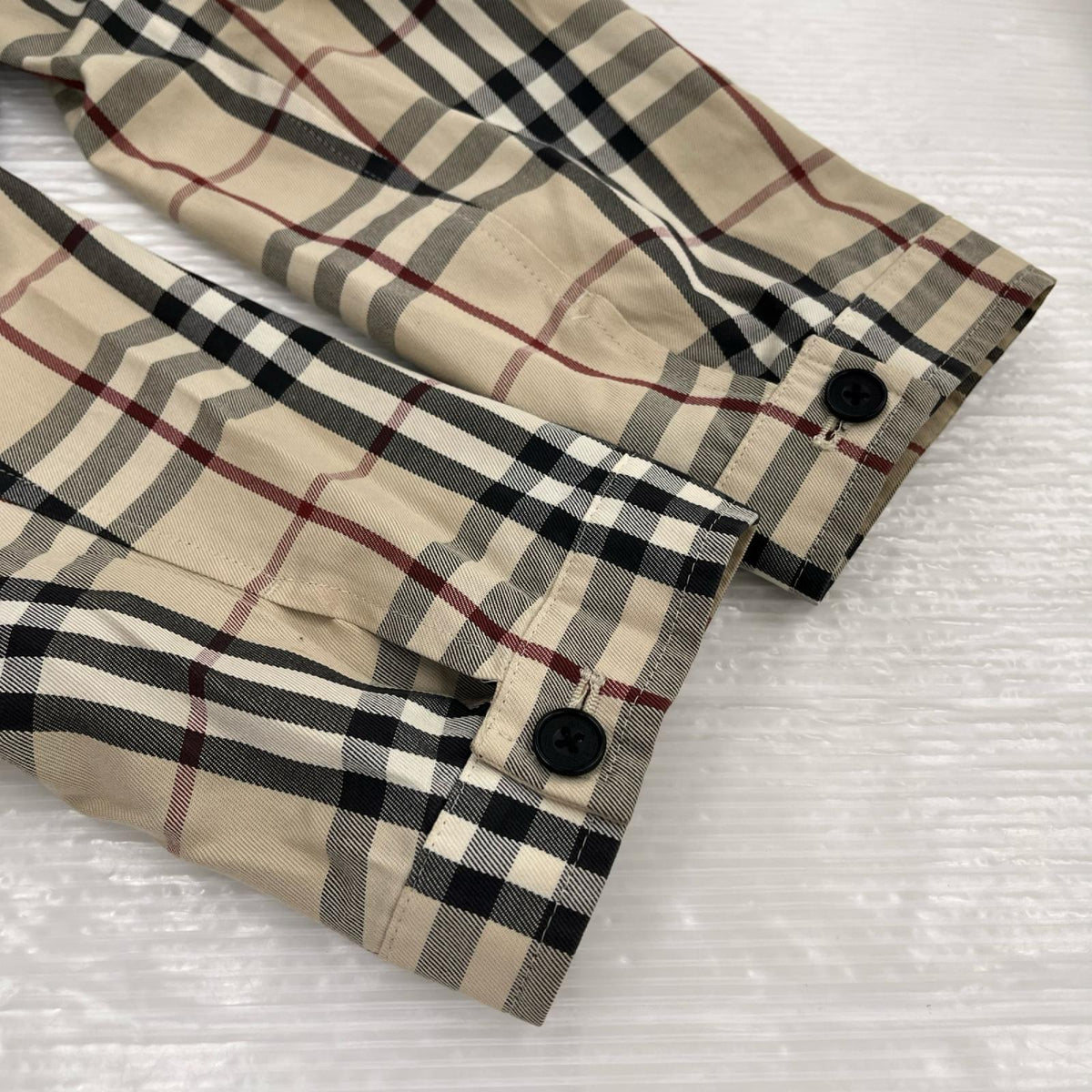ジャケット BURBERRY BLACK LABEL ﾉﾊﾞﾁｪｯｸﾌﾞﾙｿﾞﾝ ﾍﾞｰｼﾞｭ BMP91-106-42 (L) L ベージュ