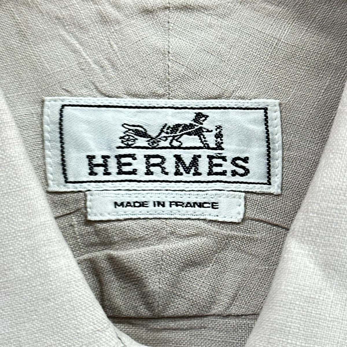 HERMES ﾘﾈﾝｼｬﾂ ﾍﾞｰｼﾞｭ