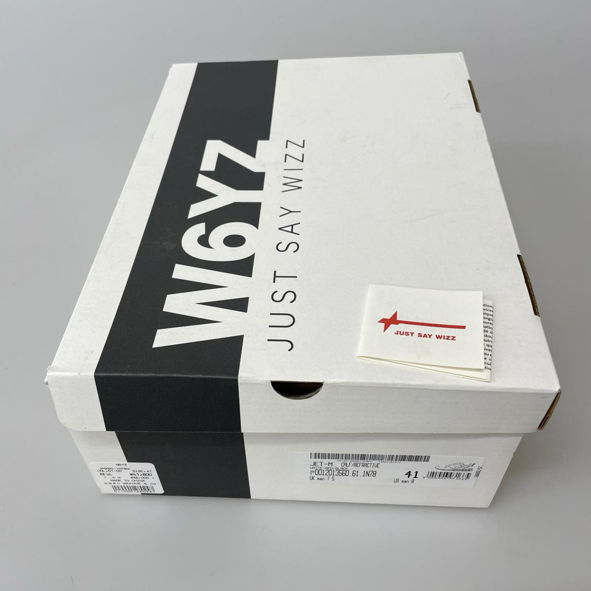 スニーカー w6yz JET-M 25.5cm 25.5cm (US7 1/2 UK7 EU41) ホワイト