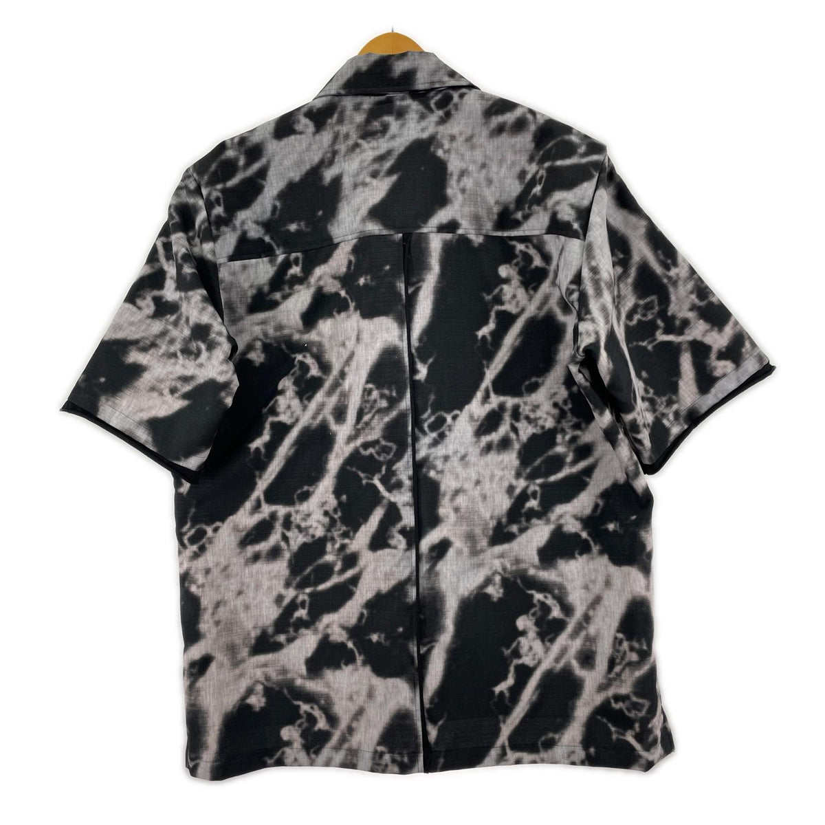 半袖シャツ ｽｷｯﾊﾟｰｼｬﾂ MONO PRINT 黒 S S