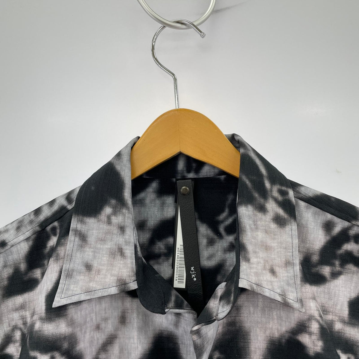 半袖シャツ ｽｷｯﾊﾟｰｼｬﾂ MONO PRINT 黒 S S