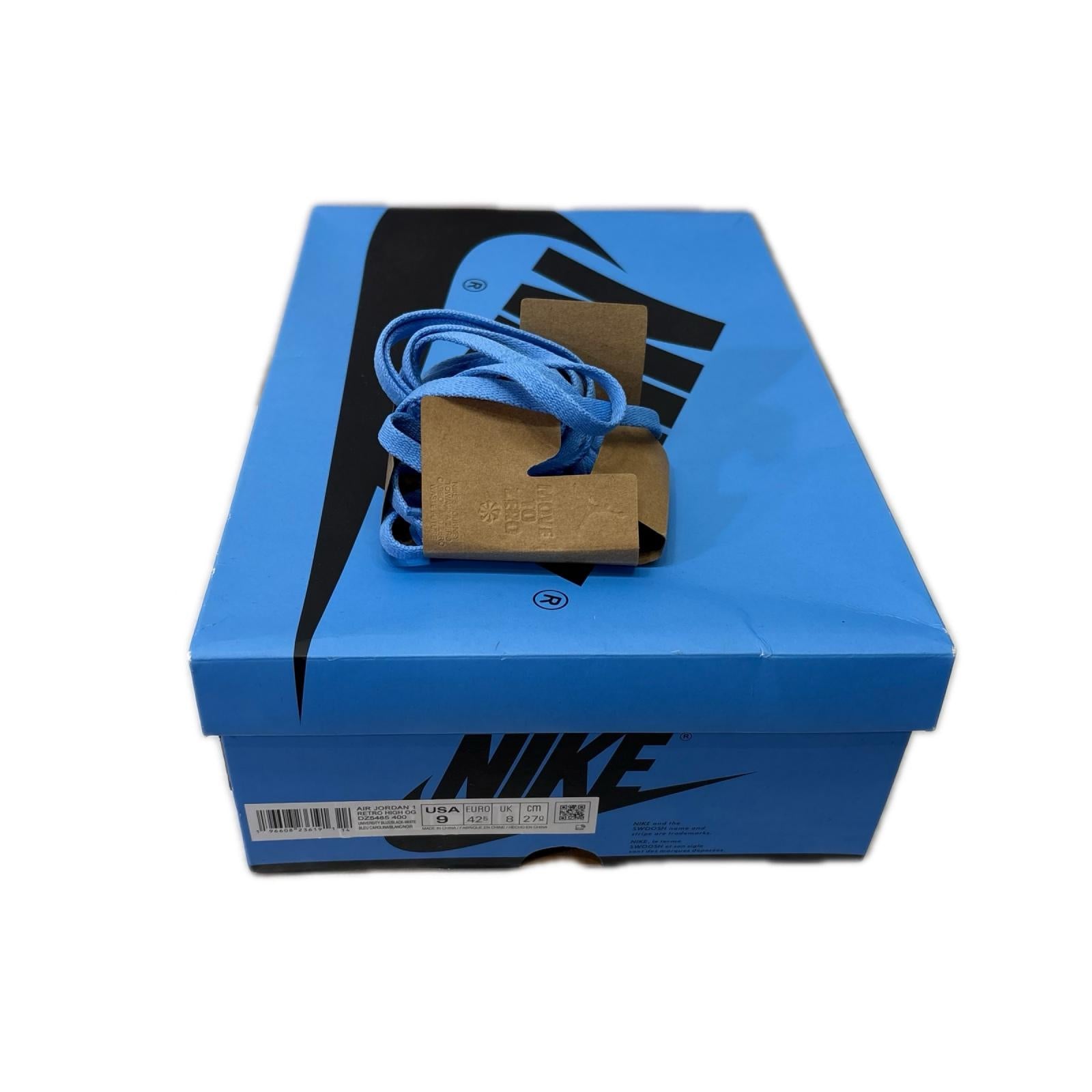 スニーカー AIR JORDAN 1 RETRO HIGH OG 27cm (US9 UK8 1/2 EU44) ブルー