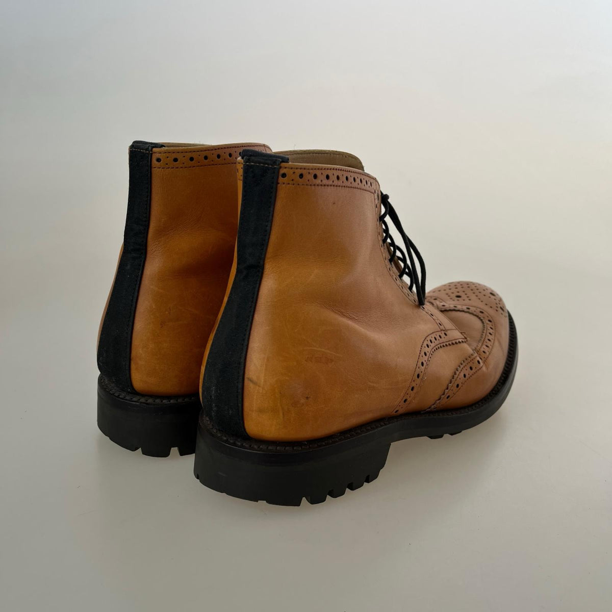 ブーツ GRENSON ｳｲﾝｸﾞﾁｯﾌﾟ ブラウン