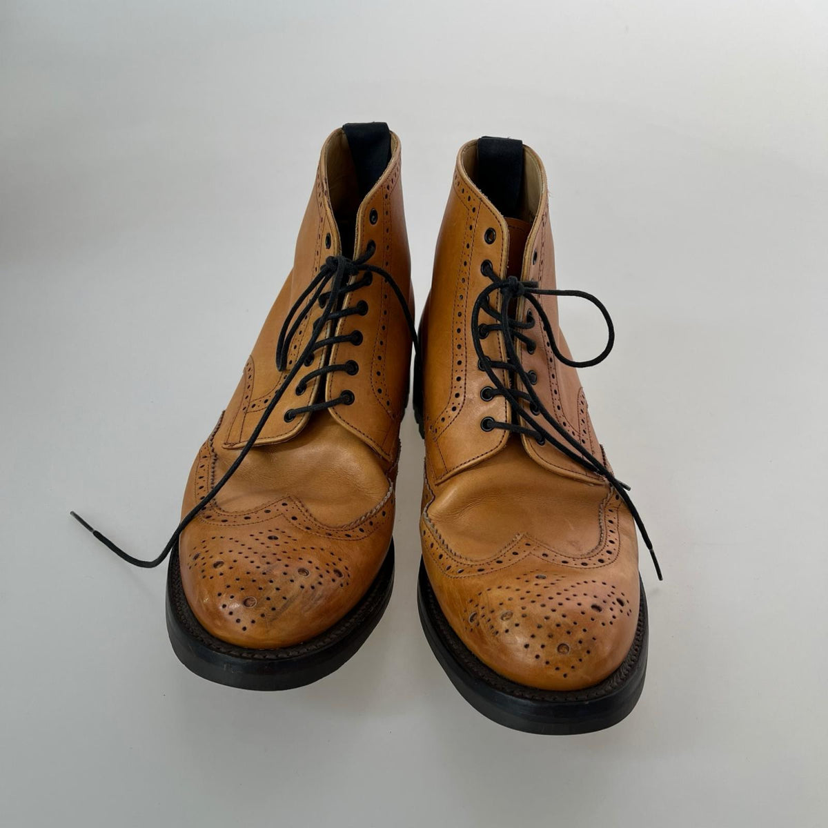 ブーツ GRENSON ｳｲﾝｸﾞﾁｯﾌﾟ ブラウン