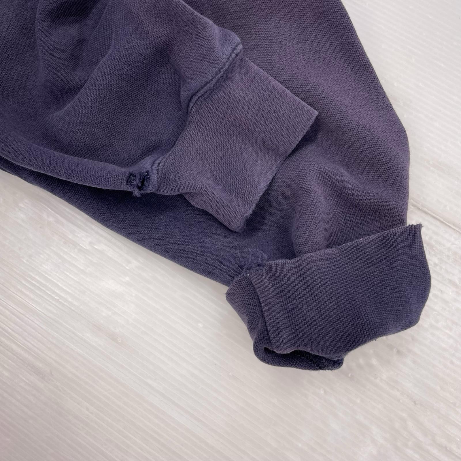 スウェット 90s ロゴ刺繍-L L ネイビー