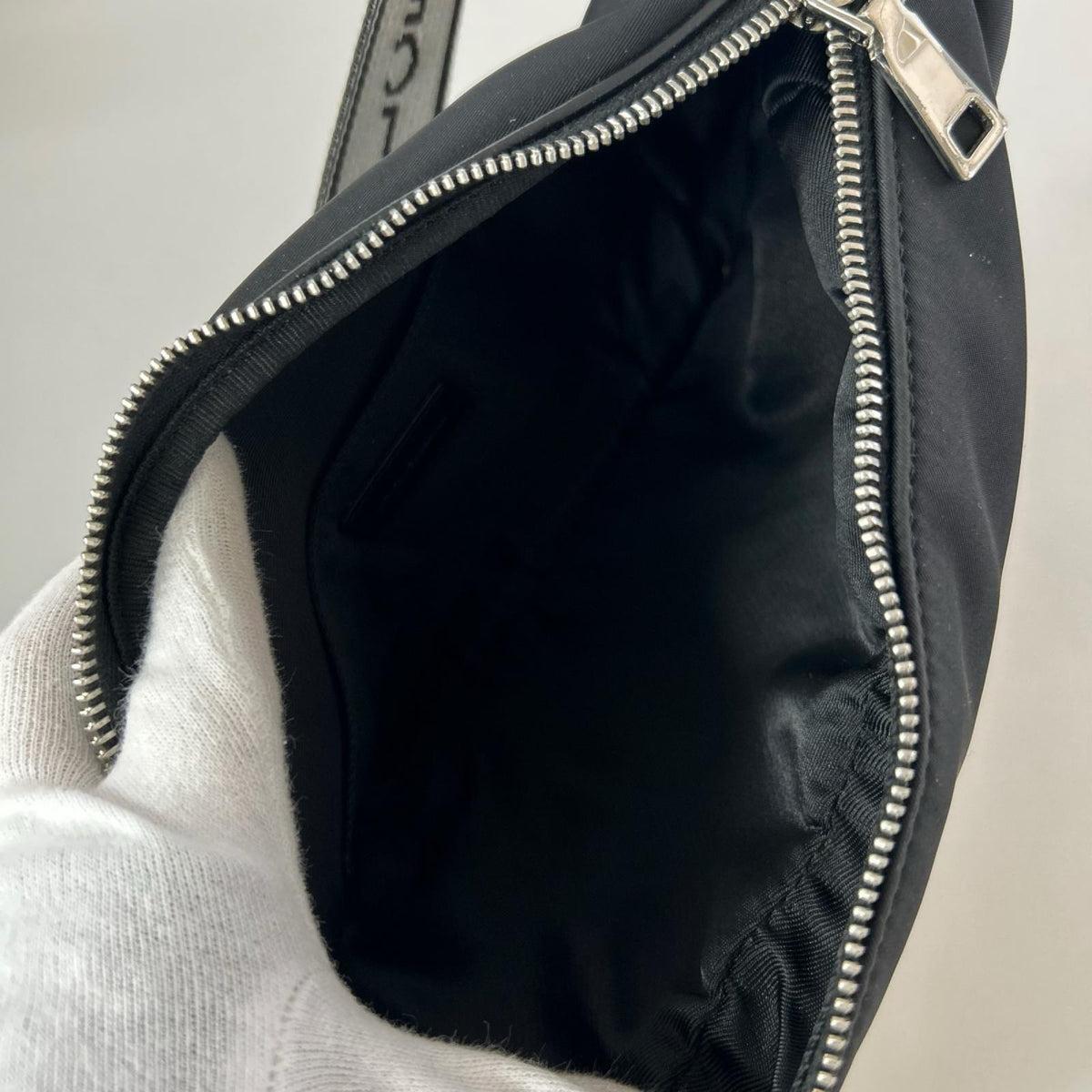 その他バッグ DOLCE&GABBANA ロゴパッチウエストバッグ BK ブラック