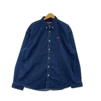 長袖シャツ SMALL BOX DENIM SHIRT (L) L